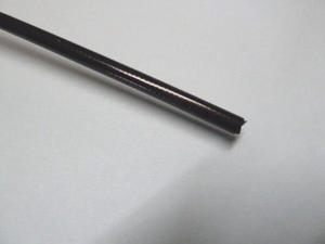 Gaine noire moto 3.2mm pour cable 2,0 à 2,5 (au mètre)