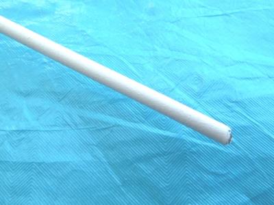 Gaine blanche cyclo 2.5mm pour cable 1,2 à 1,8 (au mètre)