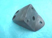 Support caoutchouc de feu arrière MBK 50 HARD ROCK (adaptable)