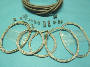 Lot de cables,gaine,butées,serre-cables Peugeot 101,102,103,104
