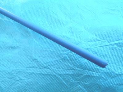 Gaine bleu clair cyclo 2.5mm pour cable 1,2 à 1,8 (au mètre)