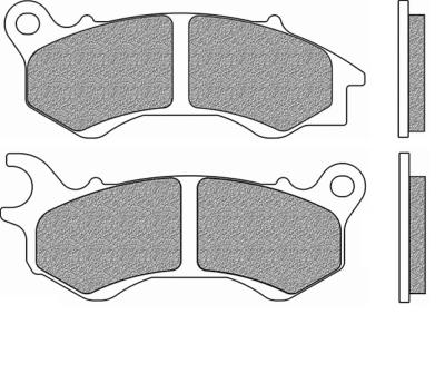 Plaquettes frein FD.0467 PEUGEOT HONDA