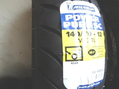 PNEU MICHELIN 140/70x12 POWER PURE 60P TL