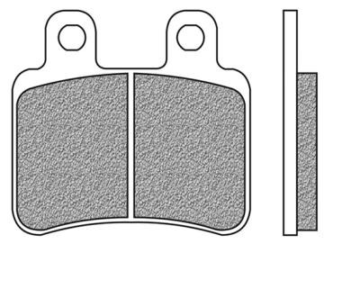 Plaquettes frein FD.0323 PEUGEOT MALAGUTI SHERCO YAMAH