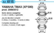 Jeu de direction YAMAHA TMAX (XP500) 08-12