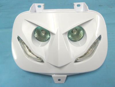 Optique de phare MBK BOOSTER/BWS/SPIRIT (blanc)1990à2003 XR8