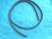 Jonc de carter 7mm silicone gris, (0.5 mètre linéaire)