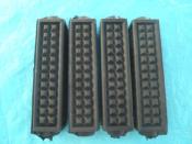 Caoutchouc de pedale type ECLAIR Noir