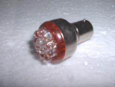 Ampoule BAY15D 12v 5/21w leds ROUGE