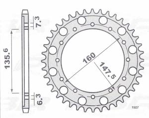 Couronne Fantic 50,80,125, caballero vintage, 428