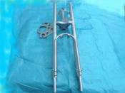 Fourche Peugeot 103 MVL adaptable gris