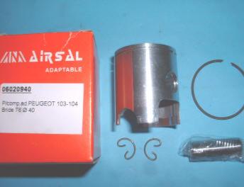 Piston PEUGEOT 103 AIRSAL T6 40mm