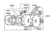 Disque extérieur MOTOBECANE 50EW 50KW 50EWK