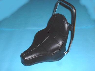 Selle chopper adaptable Peugeot 103, Mbk 51...noire